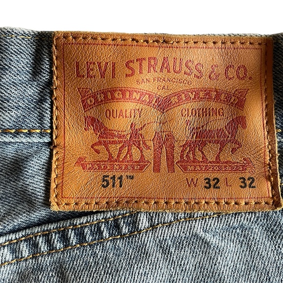 Levi's 511 Distressed Jeans - Picture 4 of 5